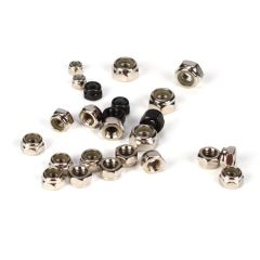 Lock Nut Asst. 3,4,5,6MM (24): 5TT Horizon LOSB6590