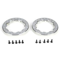 Bdlk Ring w/Screws, Chrome: XXX-SCT/TEN-SCTE (2) Horizon LOSB7019