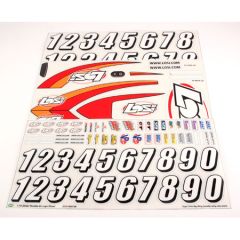 Sticker Sheet: Slider Horizon LOSB8206