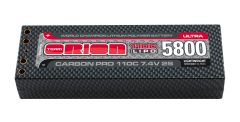 Carbon Pro Ultra LiPo Lightweight 5800 110C 7,4V Tubes Horizon ORI14087