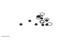 Seal Set, X-Rings, Shock Cap O-Rings: All 22 Horizon TLR233005