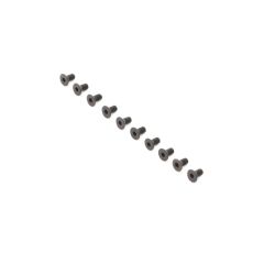 Flat Head Screws, M3 x 6mm (10) Horizon TLR235008