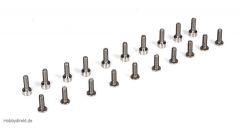 Titanium Wheel Screw Set Ti Horizon TLR6205