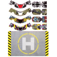 Upgrade FAZE Haube Set Zwei (4 Hauben) m. Helipad Horizon UPG7604