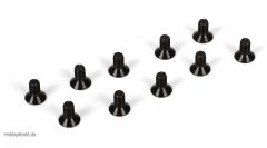 Vaterra M3 x 6mm Senkkopfschraube (10) Horizon VTR235174