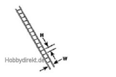 KL-2 Leitern 1:200 ABS (2 Stück) Krick 190421