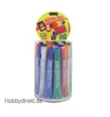 UHU Glitter Glue 15 g (25 Tuben) Krick 40617