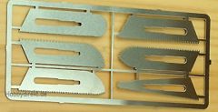 Sägeklingen Set 6 Klingen f. Skalpell 492100/01 Krick 492106