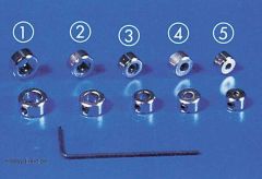 Stellringe 3 mm Innensechskant 5x Krick 50494