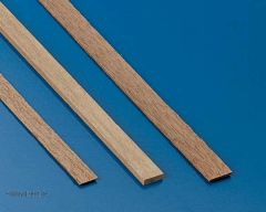 Nussbaumleisten 1x4mm(10Stk) Krick 81577