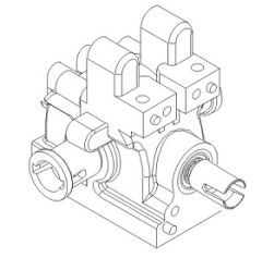 Differential heck kpl. Set Vulcan Krick 850761