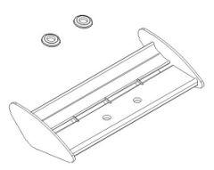 Heckflügel 1:16 Krick 850777