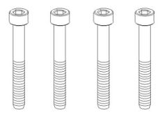 Schrauben M3x24mm (10) Krick 850789