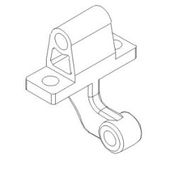 Hintere Abstützung (1) Krick 850792