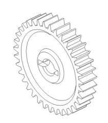 Zahnrad 35 Zähne Vulcan Krick 850808