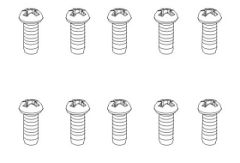 Schrauben BT 3x12 BH (10) Krick 850837
