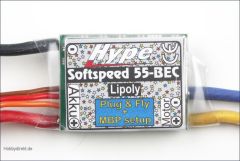 Steller Softspeed 55 BEC, 6-12Z, 80A, p. Hype Kyosho 080-20003