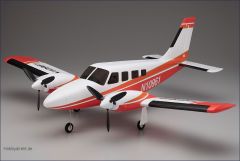 EP aiRium Piper PA34 VE29 Twin, rot Kyosho 10961R