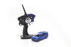 Mini-Z MA020 SPORTS 4WD MITSU LANCER EVO-X (KT19) BLAU METALLIC Kyosho 32142MB