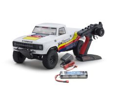 OUTLAW RAMPAGE 1:10 EP 2WD TRUCK (KT231P) T1 WEISS READYSET Kyosho 34361T1B