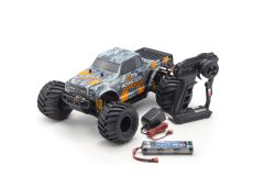 MONSTER TRACKER 1:10 EP (KT232P) - T2 ORANGE READYSET Kyosho 34403T2B