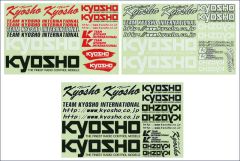 Dekorbogen Team Kyosho Kyosho 39081