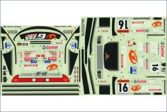 Dekorbogen 1/10 Honda NSX Mobil Kyosho 39251-01