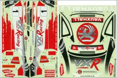 Dekorbogen 1:10 Vauxhall Astra 2004 Kyosho 39262-01