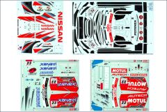 Dekorbogen 1:10 Motul Autech GT-R 2008 Kyosho 39292-01