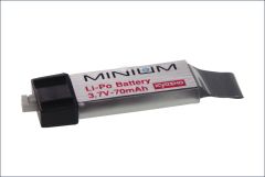 Li-Po Batterie 3.7V-70mAh Kyosho 71811