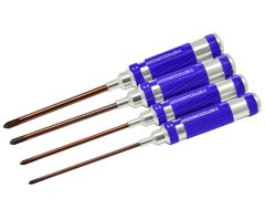 PHILLIPS SCREWDRIVER SET 3.5, 4.0, 5.0 & 5.8 X 120MM 4PCES Kyosho AM140991