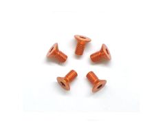 ALU SCREW ALLEN COUNTERSUNK M3X6 ORANGE (7075) Kyosho AM14CS3006-O