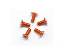 ALU SCREW ALLEN COUNTERSUNK M3X8 ORANGE (7075) Kyosho AM14CS3008-O