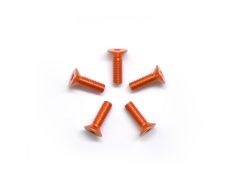 ALU SCREW ALLEN COUNTERSUNK M3X10 ORANGE (7075) Kyosho AM14CS3010-O