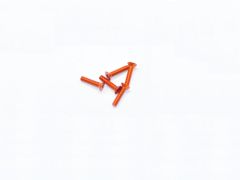 ALU SCREW ALLEN COUNTERSUNK M3X14 ORANGE (7075) Kyosho AM14CS3014-O