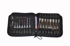 AM HONEYCOMB TOOLSET (25PCS) WITH TOOLS BAG Kyosho AM199410