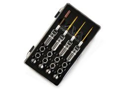 MINI HONEYCOMB TOOLSET 4 PIECES WITH PLASTIC CASE Kyosho AM490910