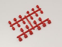 BUCHSENSATZ INFERNO MP9 - ROT Kyosho IF442KR