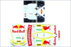 Dekorbogen 1:8 Audi A4 DTM Red Bull 2007 Kyosho IGB-151-01