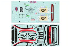 Dekorbogen 1:8 Aston Martin DBR9 Kyosho IGB-53-01