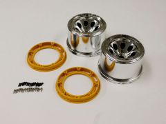 Felge, silber platige/gelb (2 Kyosho MAH-401SMYK 1-MAH-401SMYK