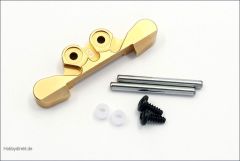 Aufhaengung Alu, hinten, gold, 3-Grad Kyosho MBW-025G-3