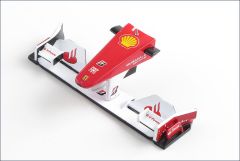 Frontfluegel 1:24 Ferrari F10 No. 7 Kyosho MFB-44-02F