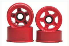 Felge 1:24,5-Stern,rot 8,5/11mm (4) Kyosho MZ-26R