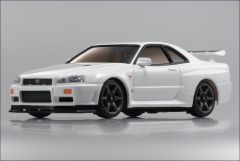 Karosse 1:24 AWD Skyline GT-R R34, weiß Kyosho MZG-401-W