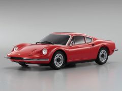 AUTOSCALE Mini-Z FERRARI DINO 246 GT ROT (N-RML) Kyosho MZP147R