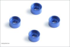 Daempferhalterungsbuchsen 2.5mm, blau (4 Kyosho MZW-418-25