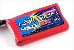 nVision LiPo 2s 7,4V 450 20C Kyosho NVO1800