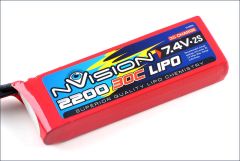 nVision LiPo 2s 7,4V 2200 20C Kyosho NVO1803