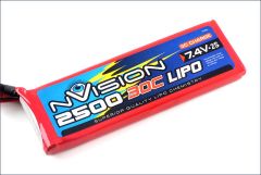 nVision LiPo 2s 7,4V 2500 20C Kyosho NVO1804